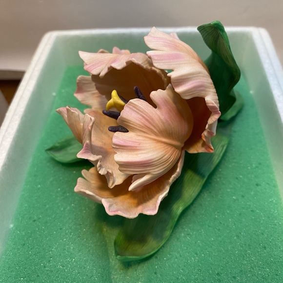 Lenox Parrot Tulip Porcelain Figurine - Retired - Picture 5 of 11